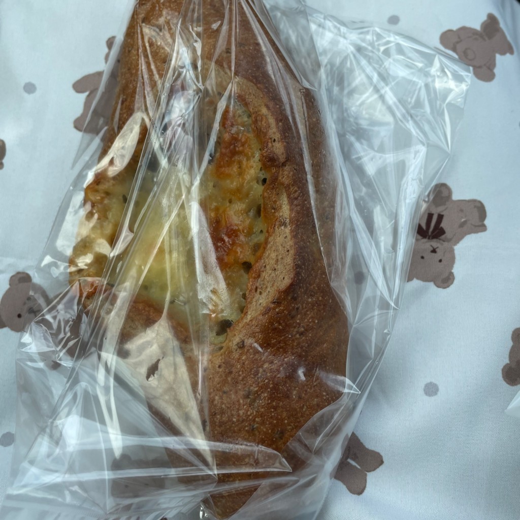 ユーザーが投稿したとろけるライ麦パンの写真 - 実際訪問したユーザーが直接撮影して投稿した篠山町ベーカリーサンタカフェベーカリー グランママの写真