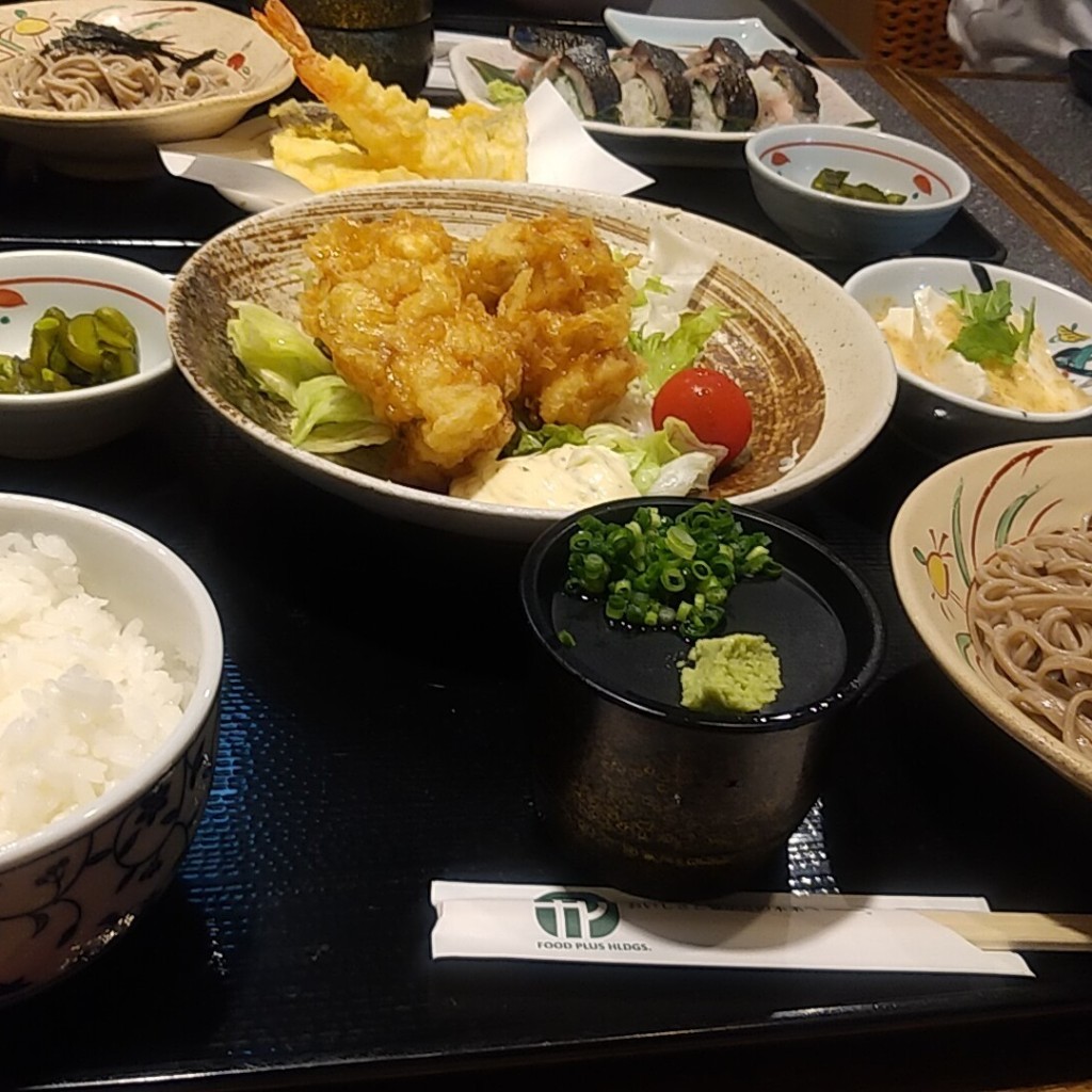 ユーザーが投稿した炙りしめ鯖の棒寿司御膳の写真 - 実際訪問したユーザーが直接撮影して投稿した西徳前ファミリーレストランレストラン庄屋 飯塚店の写真