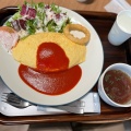 実際訪問したユーザーが直接撮影して投稿した長島町浦安洋食TODAY'S ON THE RICE DEMI & TOMATOの写真