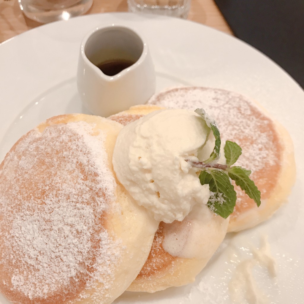 ももんがもんもんさんが投稿した南久宝寺町スイーツのお店幸せのパンケーキ 南船場 はなれの写真