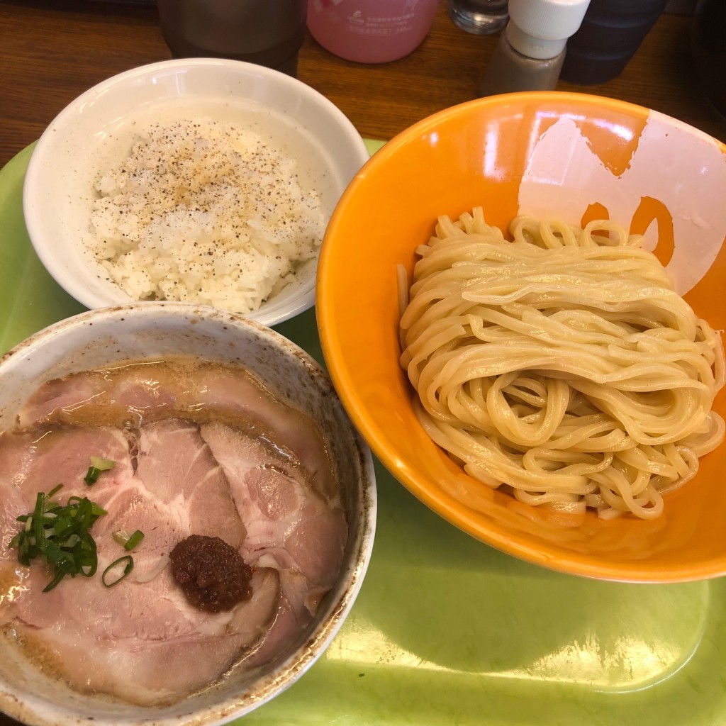 ユーザーが投稿した豚とろつけ麺の写真 - 実際訪問したユーザーが直接撮影して投稿した壬生中川町ラーメン / つけ麺拳10ラーメンの写真