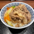 牛すき丼 - 実際訪問したユーザーが直接撮影して投稿した松原町牛丼吉野家 広島駅北口店の写真のメニュー情報