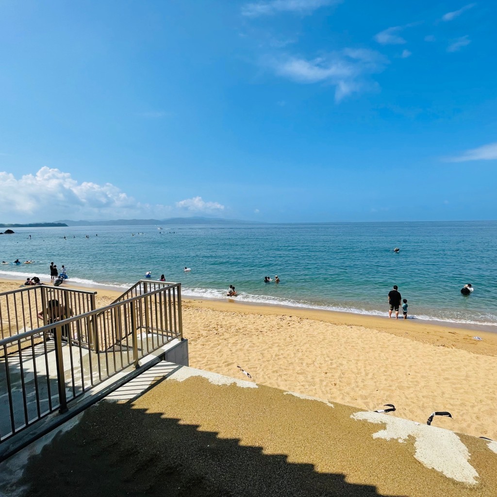 実際訪問したユーザーが直接撮影して投稿した加津佐町己海水浴場 / 海浜前浜海水浴場の写真
