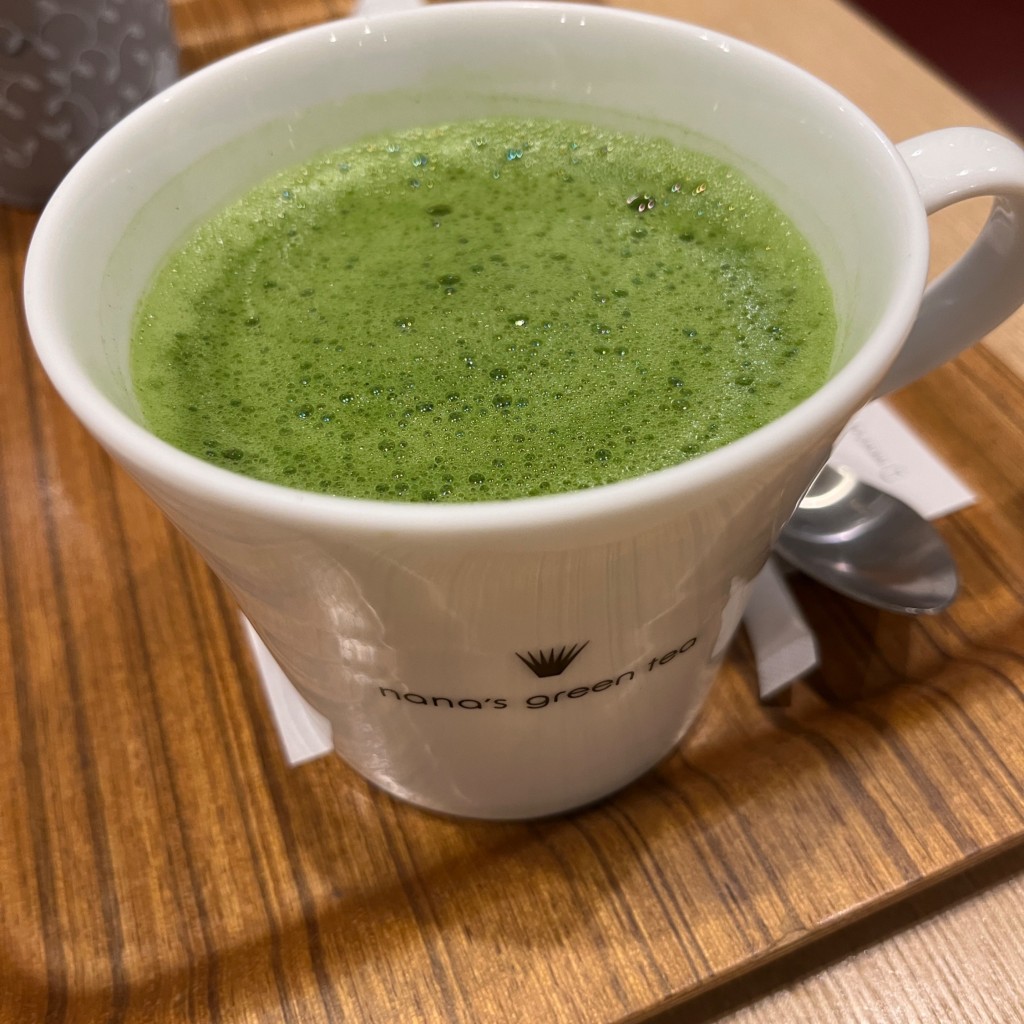 ユーザーが投稿した抹茶グリーンティーの写真 - 実際訪問したユーザーが直接撮影して投稿した上麻生カフェnana's green tea 新百合ヶ丘エルミロード店の写真
