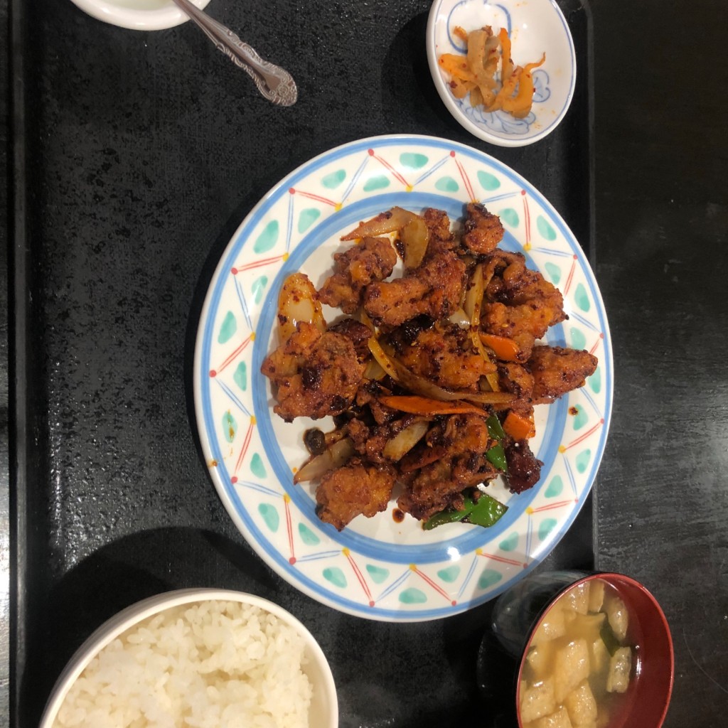 ユーザーが投稿した辛子鳥の写真 - 実際訪問したユーザーが直接撮影して投稿した北大塚中華料理饞嘴巴 台湾無骨香脆鶏柳の写真