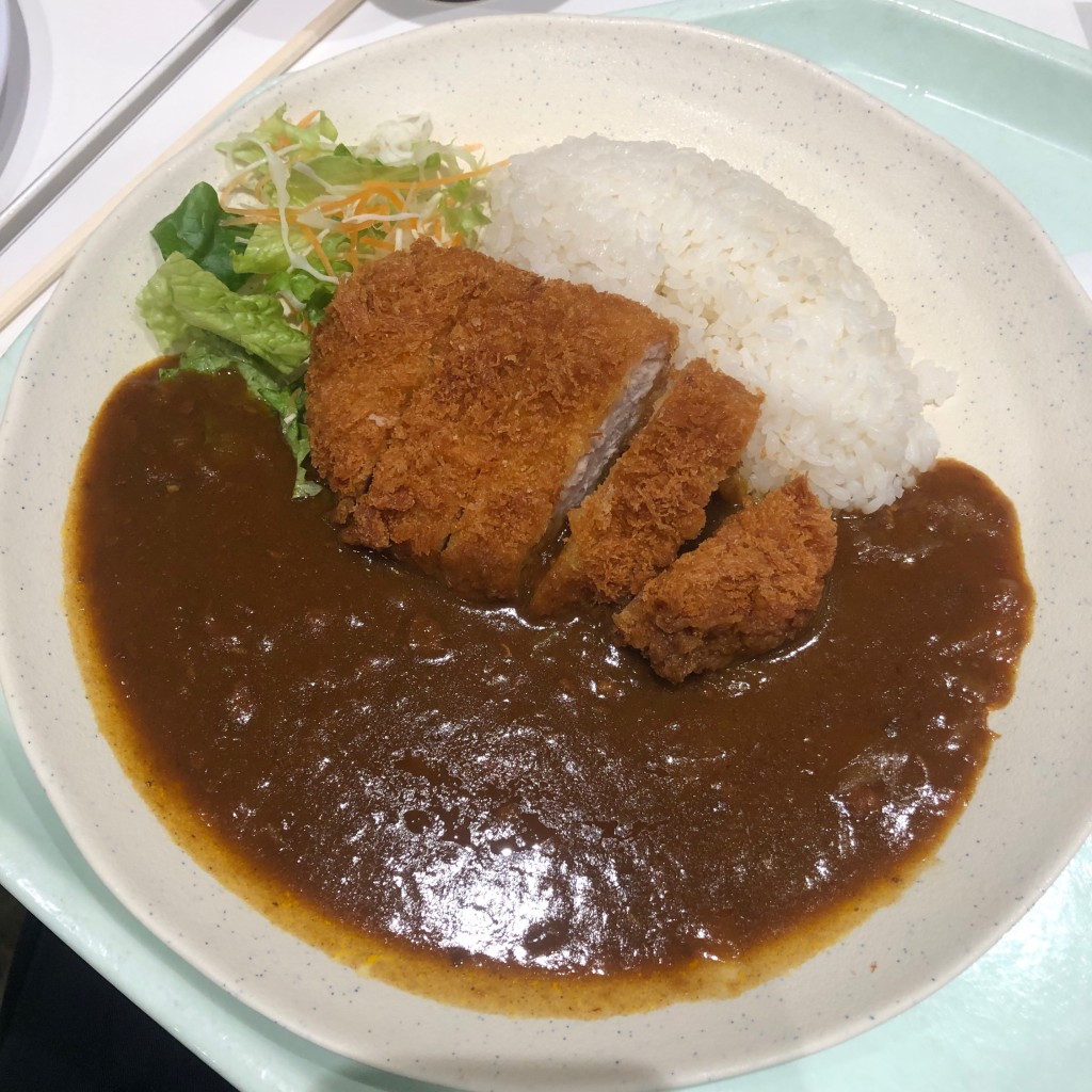 ユーザーが投稿したやわらかカツカレーの写真 - 実際訪問したユーザーが直接撮影して投稿した矢野口洋食ラ ピシーヌの写真