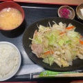 肉野菜定食 - 実際訪問したユーザーが直接撮影して投稿した紙屋町定食屋米米食堂の写真のメニュー情報