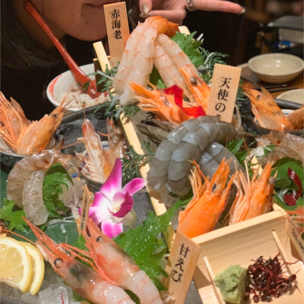 ユーザーが投稿したエビ尽くしの写真 - 実際訪問したユーザーが直接撮影して投稿した天神橋居酒屋旨い魚と旨い酒 海老の世界の写真