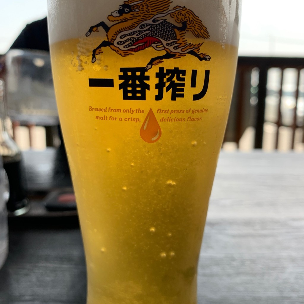 ユーザーが投稿した生ビールの写真 - 実際訪問したユーザーが直接撮影して投稿した京泊魚介 / 海鮮料理長崎海鮮 SARUUUKEY(サルーキー)の写真