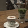 Honey Milk Latte - 実際訪問したユーザーが直接撮影して投稿した鶯谷町カフェBeans Garage Coffeeの写真のメニュー情報