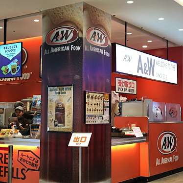 A&W 浦添パルコシティ店のundefinedに実際訪問訪問したユーザーunknownさんが新しく投稿した新着口コミの写真