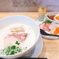 鶏白湯ラーメン - 実際訪問したユーザーが直接撮影して投稿した亀島ラーメン専門店麺家 獅子丸の写真のメニュー情報