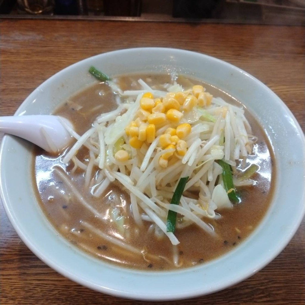 ユーザーが投稿した味噌ラーメンの写真 - 実際訪問したユーザーが直接撮影して投稿した天神町ラーメン専門店ラーメン ジャンボ餃子 天神の写真