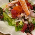 海鮮サラダ - 実際訪問したユーザーが直接撮影して投稿した堀川寿司銀八鮨 本店の写真のメニュー情報