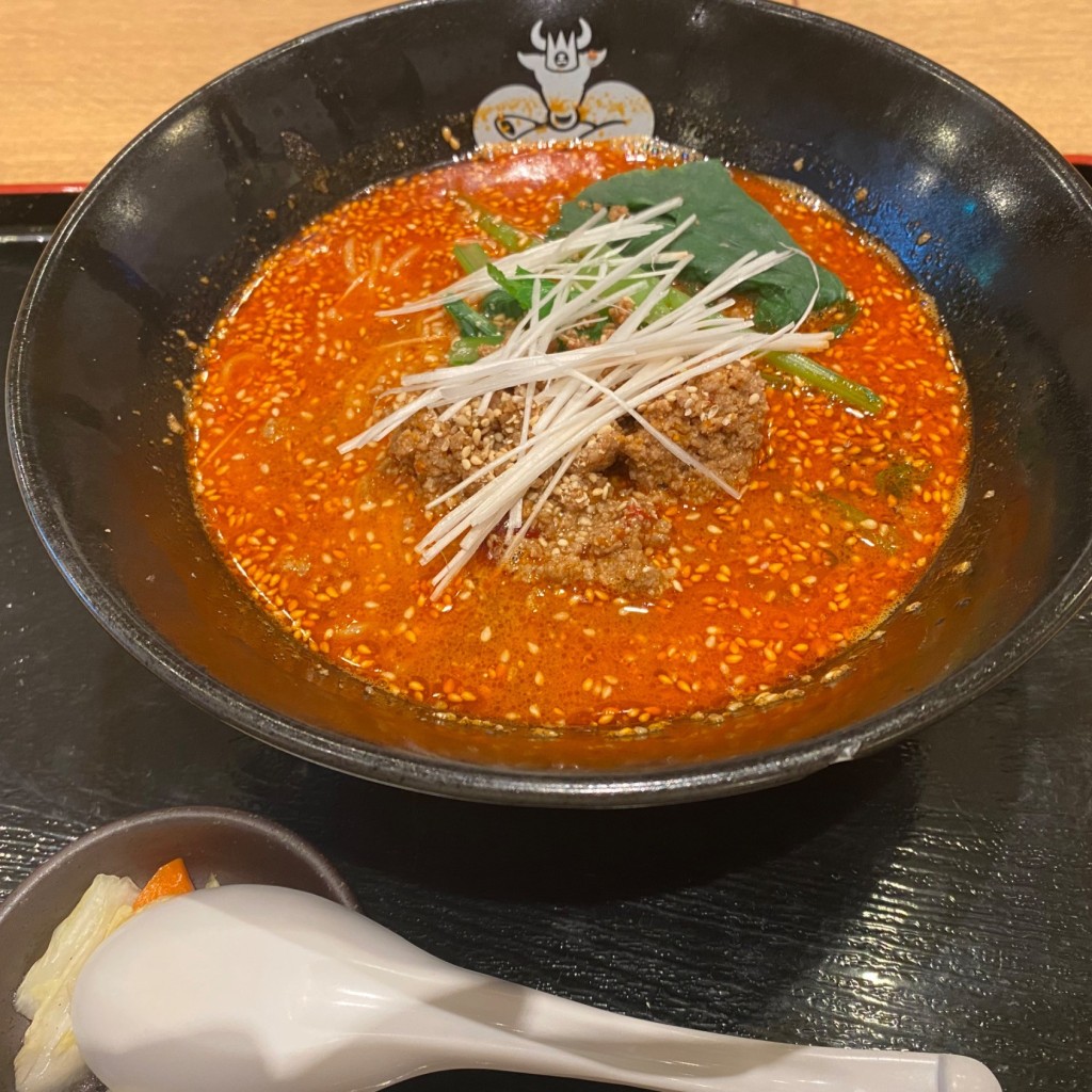ユーザーが投稿したタンタン麺の写真 - 実際訪問したユーザーが直接撮影して投稿した二葉の里中華料理串焼&チャイニーズバル 八香閣(はっこうかく)広島駅前の写真