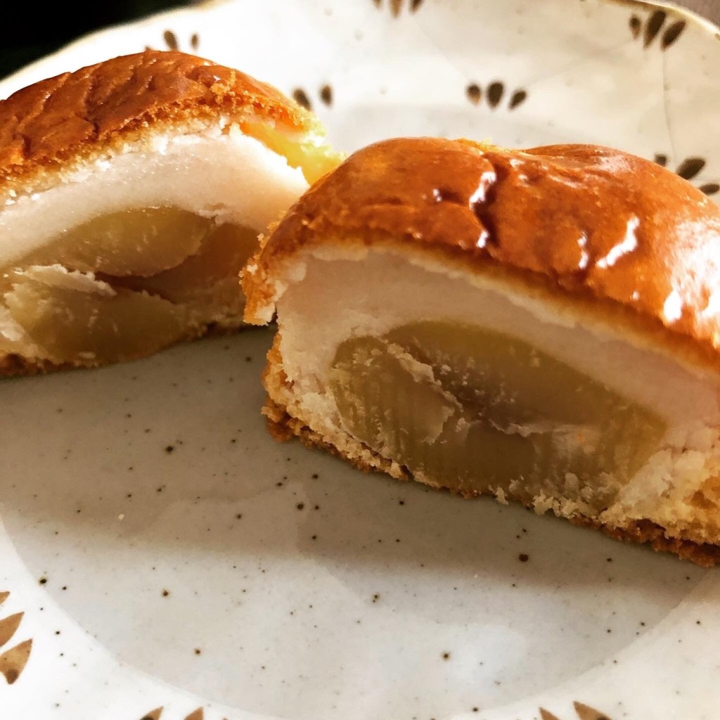 ユーザーが投稿した栗饅頭の写真 - 実際訪問したユーザーが直接撮影して投稿した国府和菓子井出製菓の写真