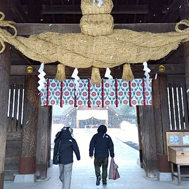 実際訪問したユーザーが直接撮影して投稿した宮ケ丘地域名所北海道神宮 神門の写真