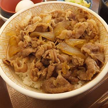 実際訪問したユーザーが直接撮影して投稿した町前牛丼すき家 23号多賀城城町前店の写真