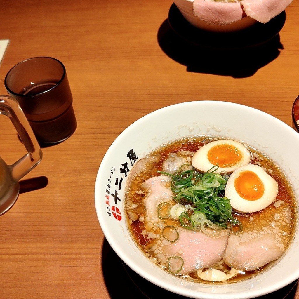 ユーザーが投稿した醤油ラーメンの写真 - 実際訪問したユーザーが直接撮影して投稿した平川ラーメン専門店熟成醤油らーめん 十二分屋 城陽店の写真