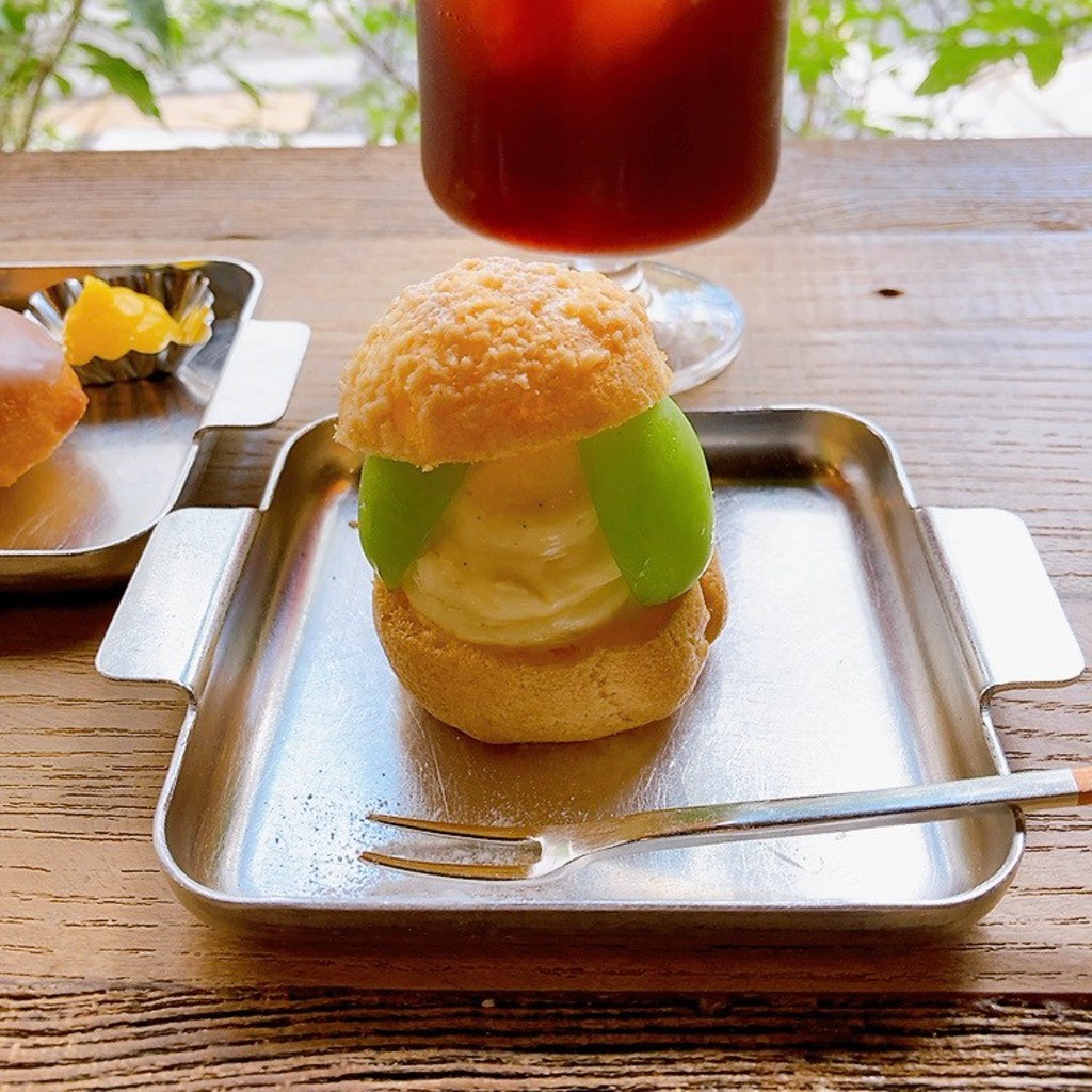 ユーザーが投稿したシュークリームの写真 - 実際訪問したユーザーが直接撮影して投稿した野田コーヒー専門店とれぽ珈琲の写真