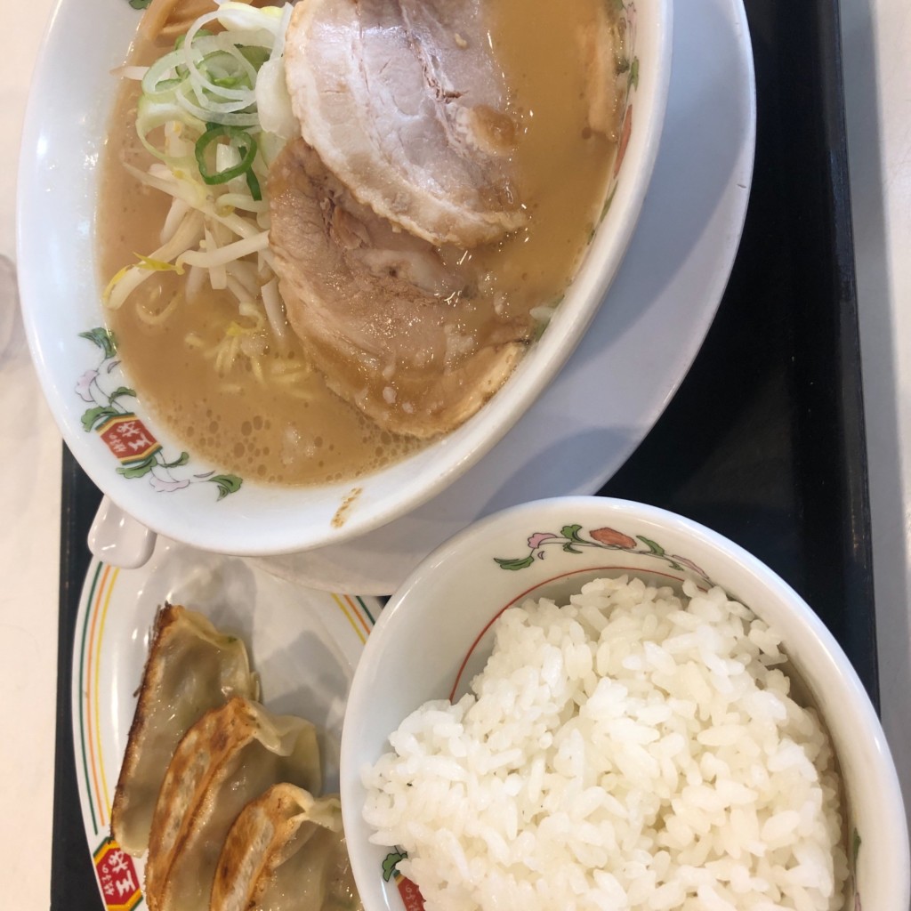 ユーザーが投稿した王将ラーメンLunchの写真 - 実際訪問したユーザーが直接撮影して投稿した二俣川餃子餃子の王将 二俣川駅前店の写真