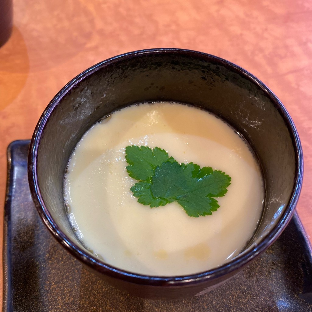 ユーザーが投稿した茶碗蒸しの写真 - 実際訪問したユーザーが直接撮影して投稿した毘舎丸町回転寿司海鮮特急レーン寿司じじや 八代店の写真