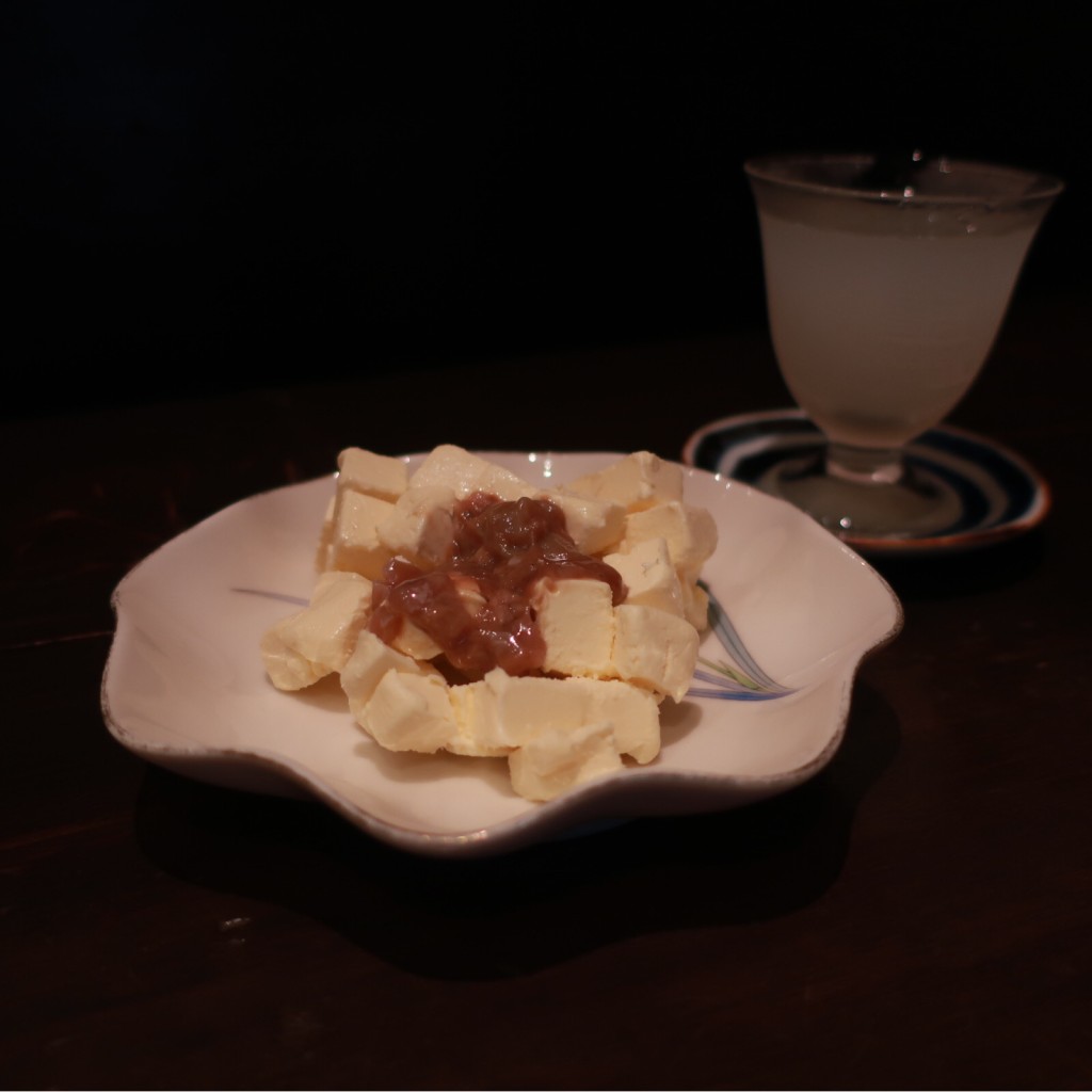 ユーザーが投稿した酒盗クリームチーズの写真 - 実際訪問したユーザーが直接撮影して投稿した今町日本酒バー･日本酒専門店酒蔵BAR えんの写真
