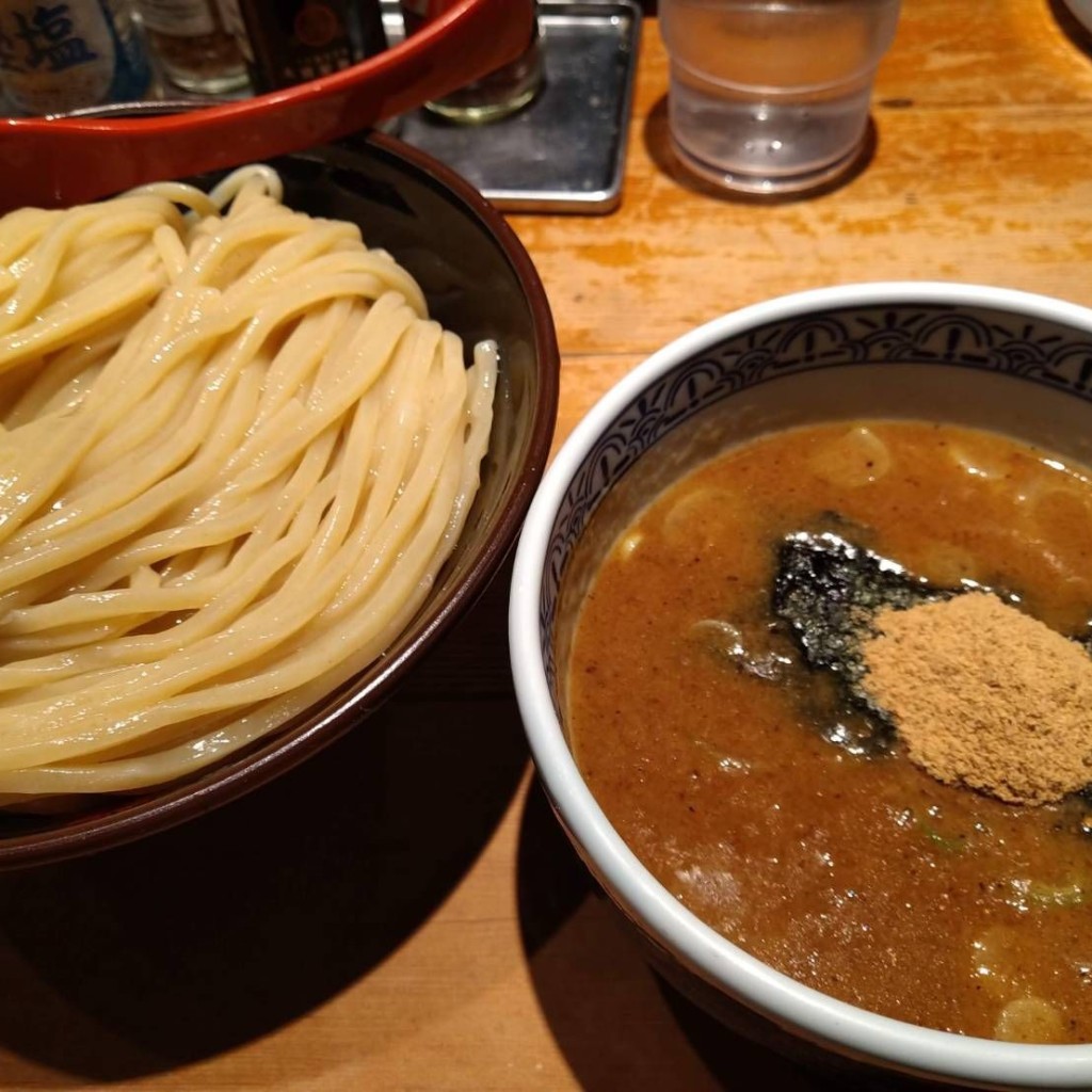 ユーザーが投稿したLunchつけ麺の写真 - 実際訪問したユーザーが直接撮影して投稿した内神田つけ麺専門店三田製麺所 神田店の写真