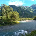 実際訪問したユーザーが直接撮影して投稿した安曇河川上高地梓川の清流の写真