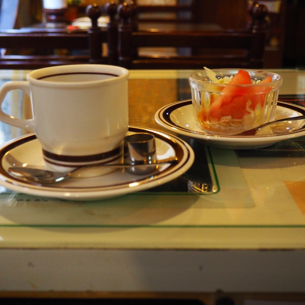 ユーザーが投稿したコーヒー、サラダの写真 - 実際訪問したユーザーが直接撮影して投稿した藤沢喫茶店ジュリアンの写真