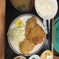 チキンカツ定食オリジナル - 実際訪問したユーザーが直接撮影して投稿した本中山定食屋福徳食堂の写真のメニュー情報