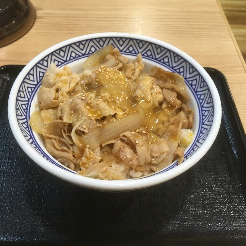 ユーザーが投稿した豚丼の写真 - 実際訪問したユーザーが直接撮影して投稿した八幡牛丼吉野家 都営線本八幡店の写真