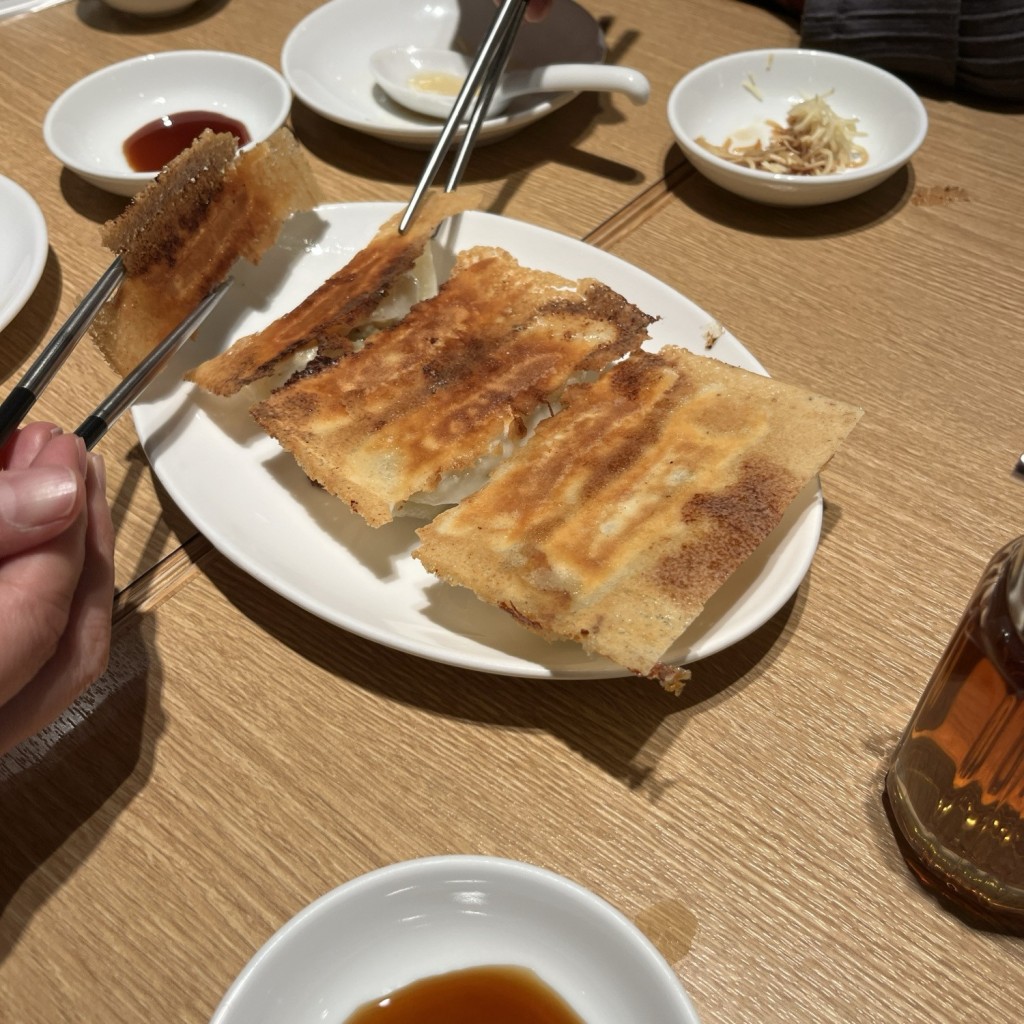 ユーザーが投稿した焼き餃子の写真 - 実際訪問したユーザーが直接撮影して投稿した恵比寿南アジア / エスニック鼎泰豊 アトレ恵比寿店の写真