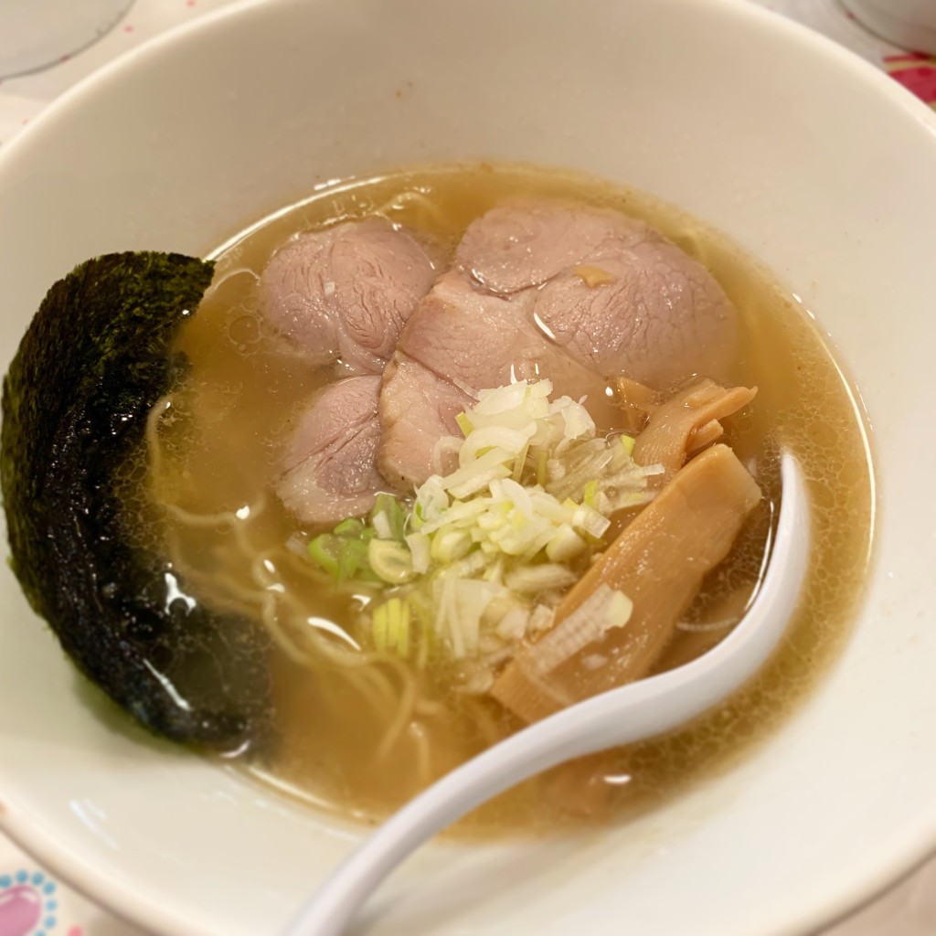 ユーザーが投稿した塩ラーメンの写真 - 実際訪問したユーザーが直接撮影して投稿した祖師谷ラーメン専門店ピエ ドゥ コションの写真