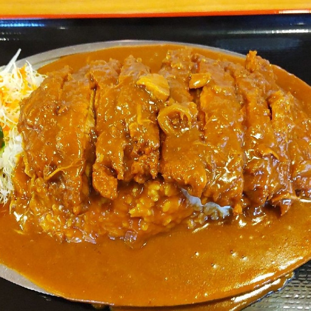 ユーザーが投稿したカツカレーの写真 - 実際訪問したユーザーが直接撮影して投稿した三日月町久米定食屋ドライブイン一平の写真