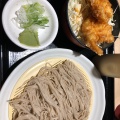 とり天丼とざるそば - 実際訪問したユーザーが直接撮影して投稿した柏原町そばそば屋てんとろ 春日井店の写真のメニュー情報