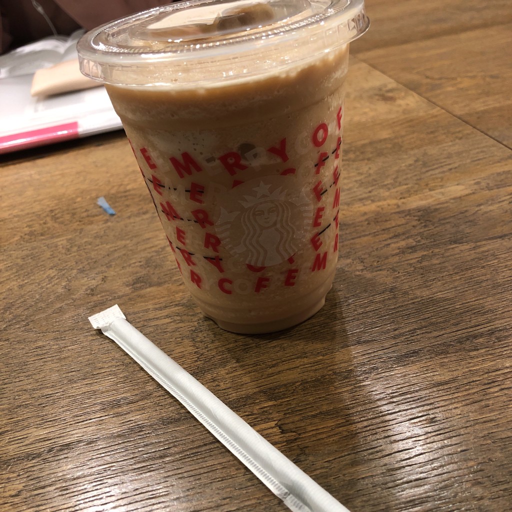 ユーザーが投稿したコーヒーフラペチーノの写真 - 実際訪問したユーザーが直接撮影して投稿した北沢カフェスターバックスコーヒー 下北沢店の写真