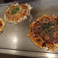 ピリ辛うどん - 実際訪問したユーザーが直接撮影して投稿した南蔵王町お好み焼き吉甲の写真のメニュー情報