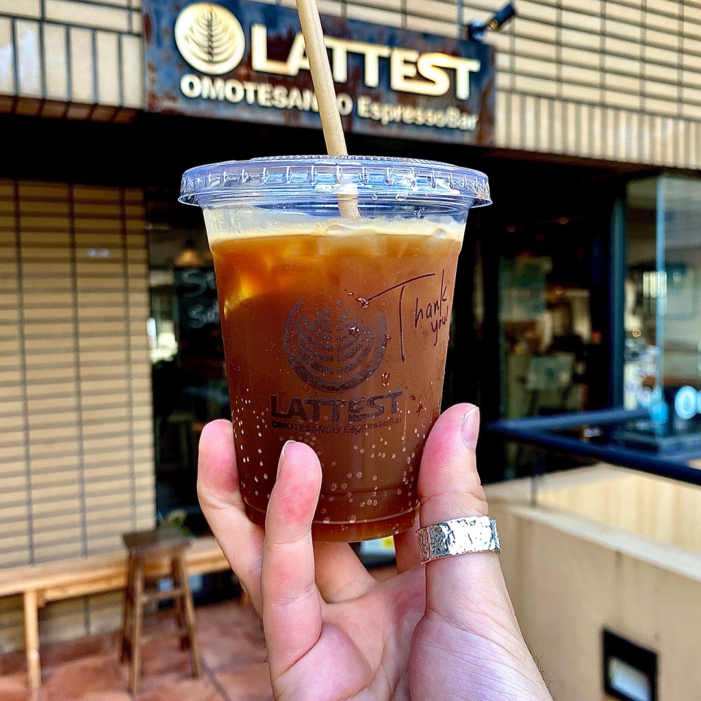 toshinpo_cafeさんが投稿した神宮前カフェのお店LATTEST OMOTESANDO ESPRESSO BAR/ラテスト オモテサンドウ エスプレッソ バーの写真