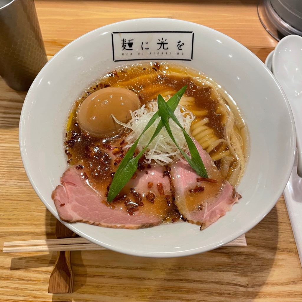 o02lx_さんが投稿した西心斎橋ラーメン / つけ麺のお店麺に光を/メンニヒカリヲの写真