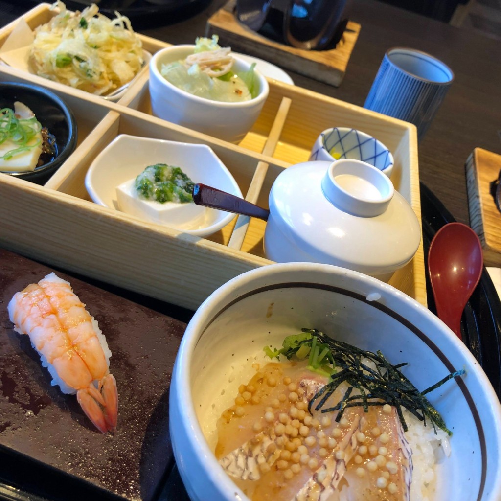 ユーザーが投稿した松花堂Lunchの写真 - 実際訪問したユーザーが直接撮影して投稿した西平井しゃぶしゃぶゆず庵 流山西平井店の写真