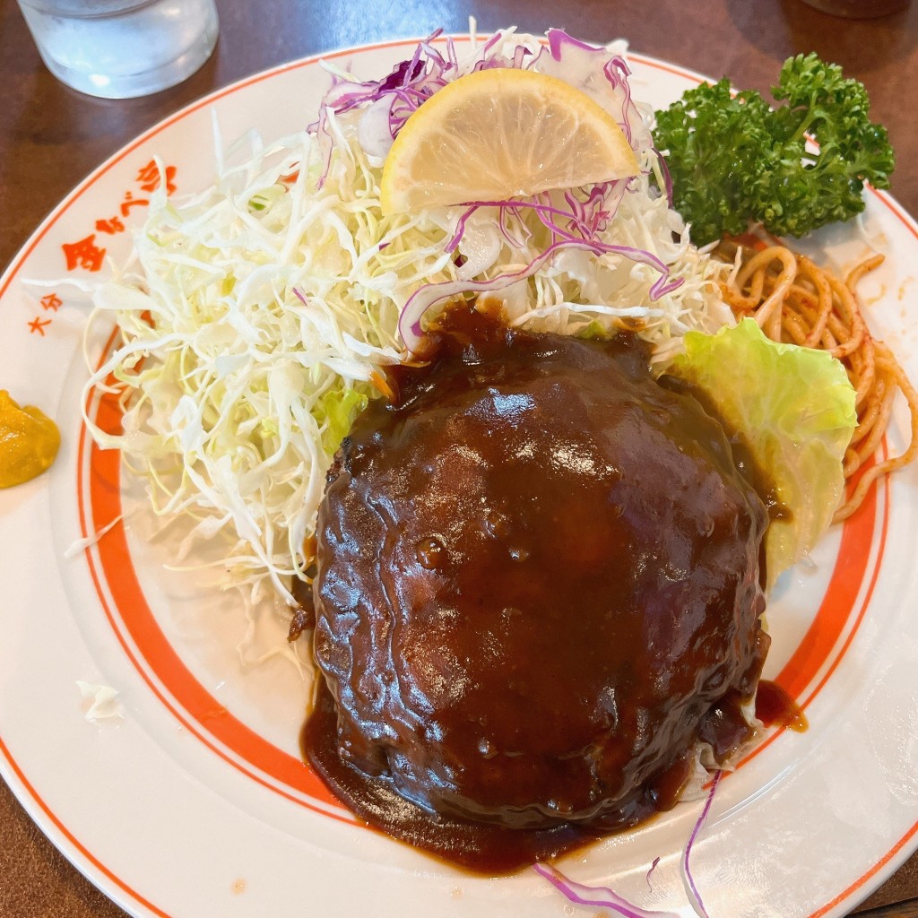 ユーザーが投稿したハンバーグの写真 - 実際訪問したユーザーが直接撮影して投稿した山津町洋食金なべ亭の写真