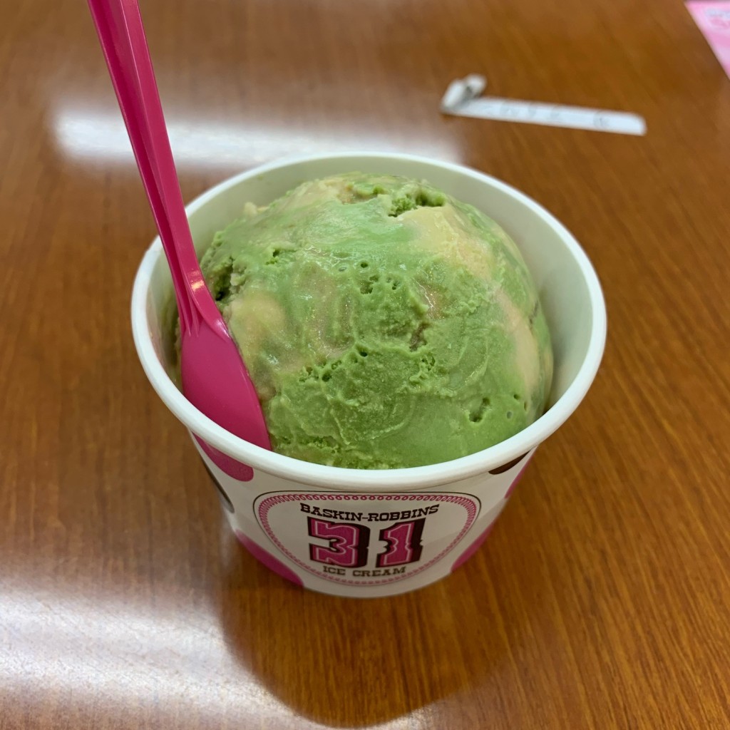ユーザーが投稿したレギュラーカップの写真 - 実際訪問したユーザーが直接撮影して投稿した成東アイスクリームサーティワンアイスクリーム ラパーク成東店の写真