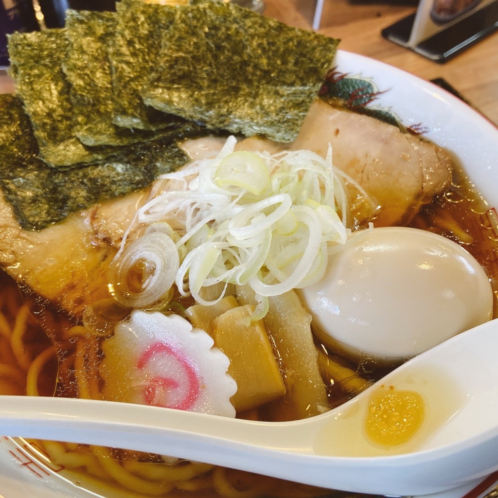 ユーザーが投稿した特製中華ラーメンの写真 - 実際訪問したユーザーが直接撮影して投稿した萱田町ラーメン / つけ麺中華そば 金ちゃんの写真