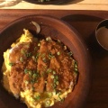 かつ丼 - 実際訪問したユーザーが直接撮影して投稿した久保島その他飲食店WILD BBQ&SALAD OUTGRESS Gramping restaurantの写真のメニュー情報