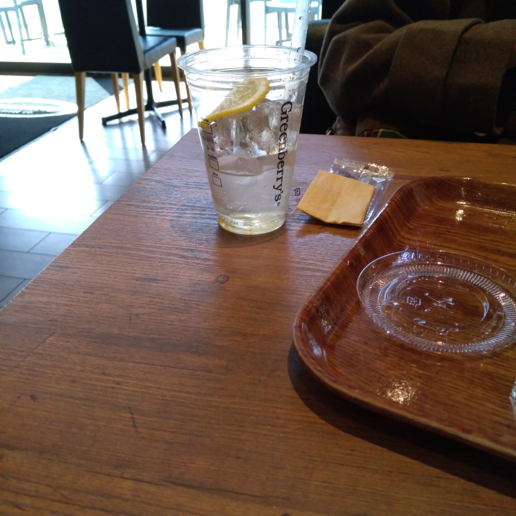ユーザーが投稿したレモネードの写真 - 実際訪問したユーザーが直接撮影して投稿した中央カフェグリーンベリーズコーヒー蒲生四丁目店の写真