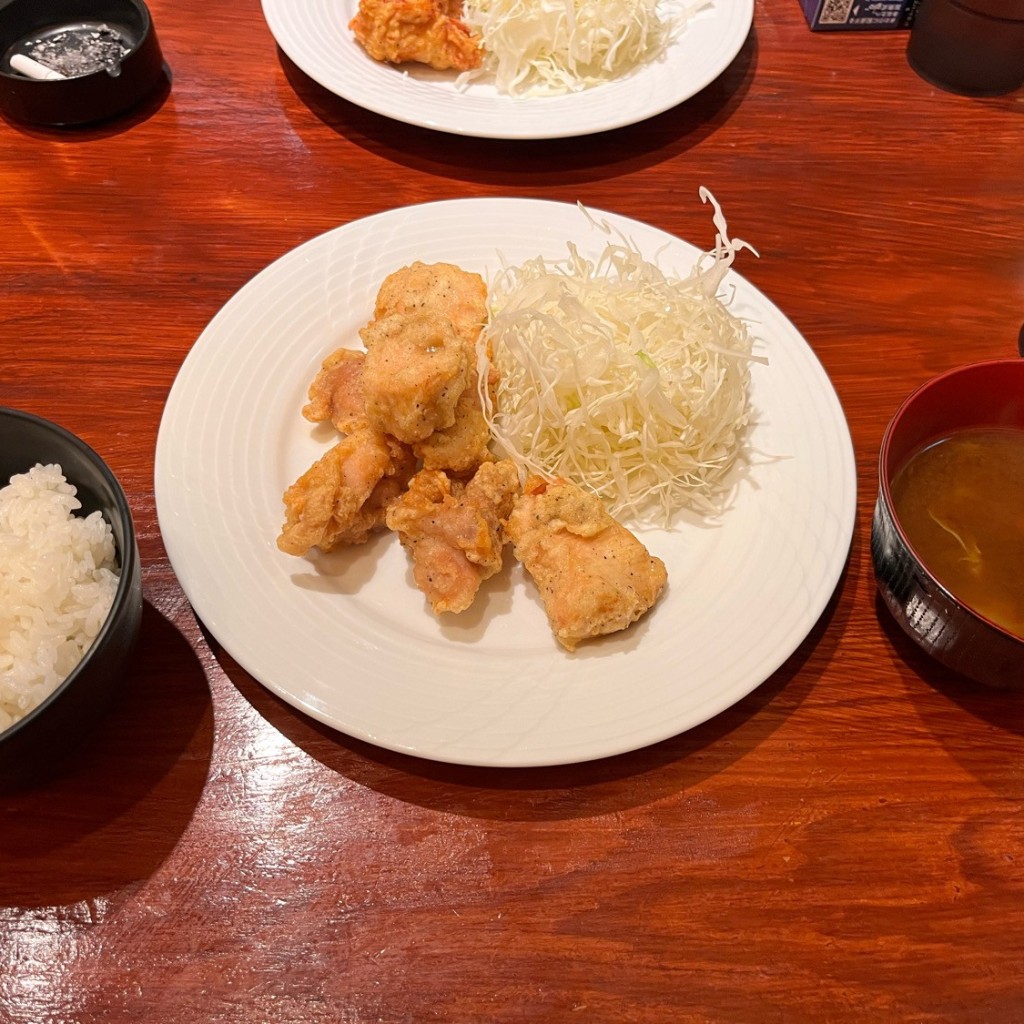 ユーザーが投稿した塩ザンキ定食の写真 - 実際訪問したユーザーが直接撮影して投稿した北四条西定食屋ZANGI一番の写真