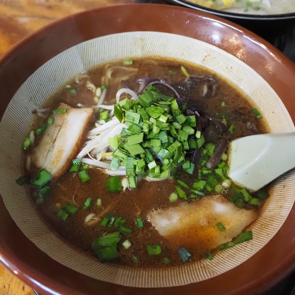 ユーザーが投稿した奄美ラーメン 味噌の写真 - 実際訪問したユーザーが直接撮影して投稿した名瀬金久町ラーメン / つけ麺八方園 名瀬店の写真