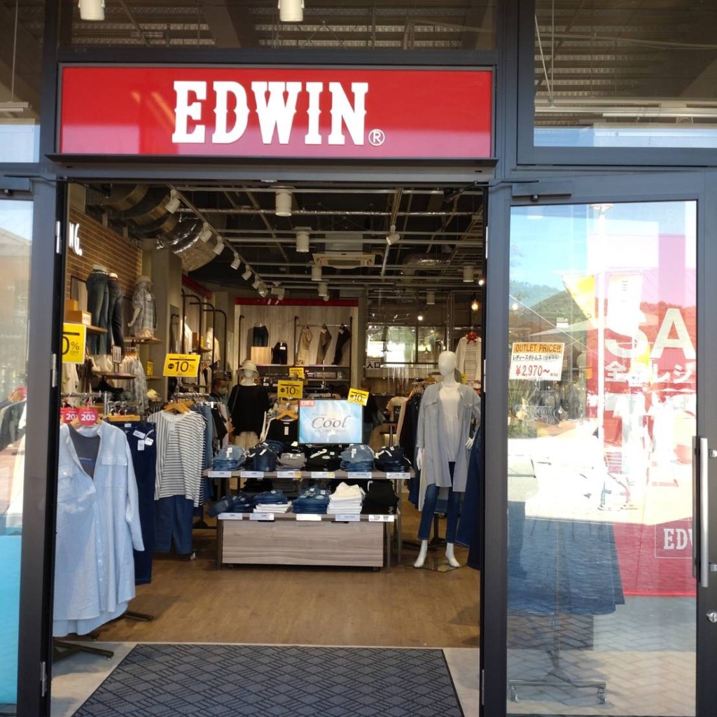 実際訪問したユーザーが直接撮影して投稿した石内東アパレルショップLee EDWIN OUTLET SHOP 広島店の写真