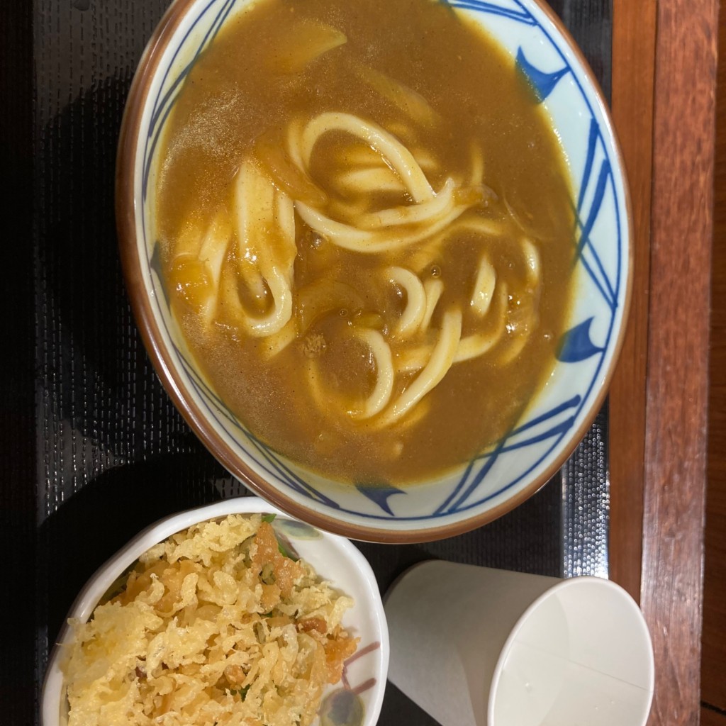 ユーザーが投稿したカレーうどんの写真 - 実際訪問したユーザーが直接撮影して投稿した石神井町うどん丸亀製麺石神井公園駅前の写真